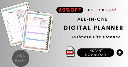 Digital Planner 2025/2026/2027 - ALL-IN-ONE